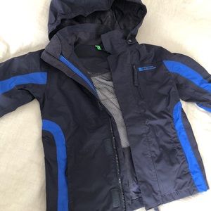 Mountain Warehouse kids rain jacket, waterproof, size 5-6